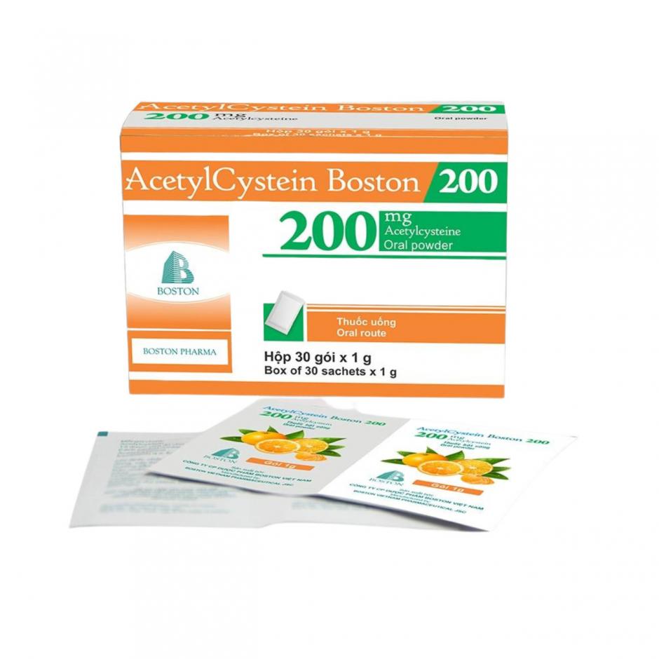Acetylcystein Boston 200